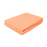 Prześcieradło bawełniane z gumką Jersey Dream 140x200 Łososiowy