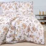 Pościel bawełniana JERSEYLOVE 160x200 Golden Rose