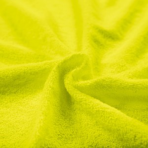 Prześcieradło bawełniane z gumką Frotte Dream 140x200 Limonkowy