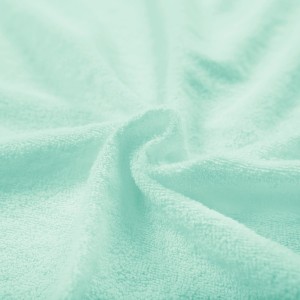 Prześcieradło bawełniane z gumką Frotte Dream 220x200 Jasny Miętowy