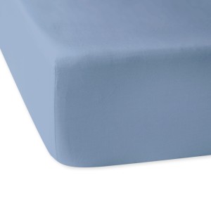 Prześcieradło satynowe z gumką Satyn Dream 140x200 Niebieski