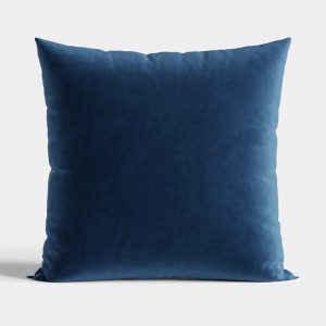 Poszewka jednolita VELVI 40x40 Granatowa