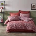 Pościel COTTONLOVE JACQUARD 220x200 Marble Terra