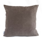 Poszewka jednolita VELURI 40x40 Brązowa