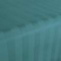 Prześcieradło satyna bambusowo-bawełniana STRIPE SEA TURQUOISE/160x240