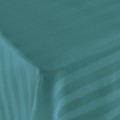 Prześcieradło satyna bambusowo-bawełniana STRIPE SEA TURQUOISE/160x240