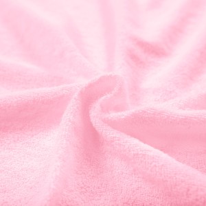 Prześcieradło bawełniane z gumką Frotte Dream 220x200 Różowy