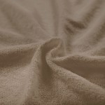 Prześcieradło bawełniane z gumką Frotte Dream 180x200 Ciemny Beżowy