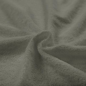 Prześcieradło bawełniane z gumką Frotte Dream 220x200 Szary