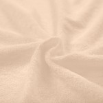 Prześcieradło bawełniane z gumką Frotte Dream 180x200 Ciepły Beżowy