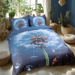 Pościel Satyna bawełniana SATYNLOVE PREMIUM 160x200 Windflower