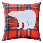 Poszewka świąteczna X-MAS 45x45 Ice bear