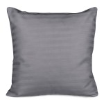 Poszewka z satyny bawełnianej CIZGILI 100% bawełna 40x40 Anthracite