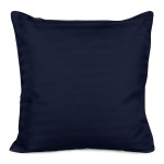 Poszewka satyna bawełniana CIZGILI 100% bawełna 40x40 Navy blue