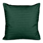 Poszewka z satyny bawełnianej CIZGILI 100% bawełna 40x40 Dark green