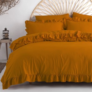 Pościel bawełniana STONEWASHED 220x200 Sudan Brown