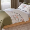 Pościel satyna bawełniana HOME SWEET HOME 100% bawełna 220x200 Fable