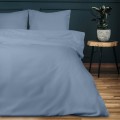 Pościel Satyna bawełniana SATYNLOVE 100% bawełna 160x200 Niebieski