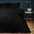 Pościel Satyna bawełniana SATYNLOVE CLASSIC 100% bawełna 180x200 Black