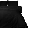Pościel Satyna bawełniana SATYNLOVE CLASSIC 100% bawełna 180x200 Black
