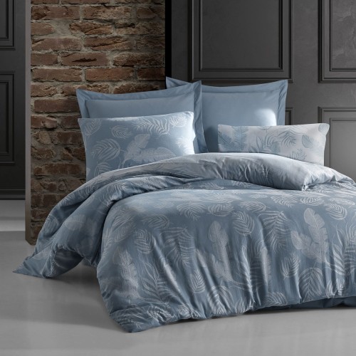 Pościel COTTONLOVE JACQUARD 100% bawełna 160x200 Bahama Blue