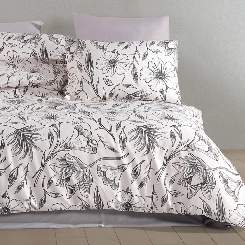 Pościel Satyna bawełniana EXCLUSIVE 100% bawełna 160x200 Carina