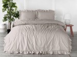 Pościel bawełniana STONEWASHED 220x200 Natural Cream
