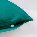 Poszewka Satyna bawełniana 50x70 Ciemny turkus