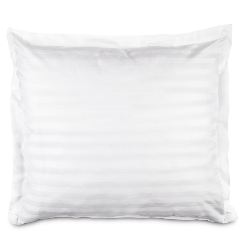 Poszewka Satyna bambusowo-bawełniana 70x80 White stripe
