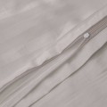 Poszewka Satyna bambusowo-bawełniana 50x60 Grey stripe