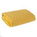 Narzuta na łóżko VELVI pikowana 170x210 Szafranowy
