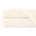Komplet ręczników SOLANO 2x50x90+2x70x140 Bawełna 100% Ecru + Ciemny Popiel