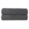 Ręcznik SOLANO 50x90 Bawełna 100% Ciemny Popiel