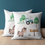 Poszewka na jaśka MAYA MOO 40x40 Wesoła farma III.