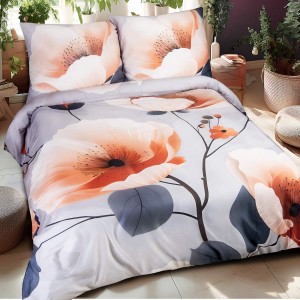 Pościel Satyna bawełniana SATYNLOVE PREMIUM 160x200 Gwineth