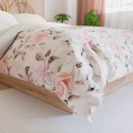Pościel satyna bawełniana HOME SWEET HOME 100% bawełna 220x200 Rosalina