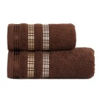 Ręcznik bawełniany LUXURY 70x140 Brązowy