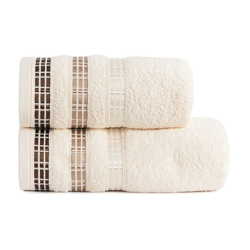 Ręcznik bawełniany LUXURY 70x140 Kremowy