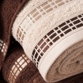 Ręcznik bawełniany LUXURY 70x140 Beżowy