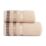 Ręcznik bawełniany LUXURY 70x140 Beżowy