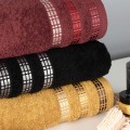 Ręcznik bawełniany LUXURY 70x140 Złoty miodowy