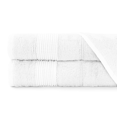Ręcznik bawełniany Bamboo Moreno 70x140 Biały