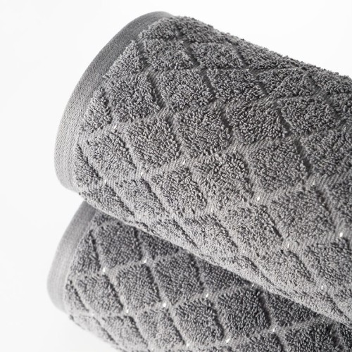 Ręcznik bawełniany OLIWIER 50x90 Ciemny szary