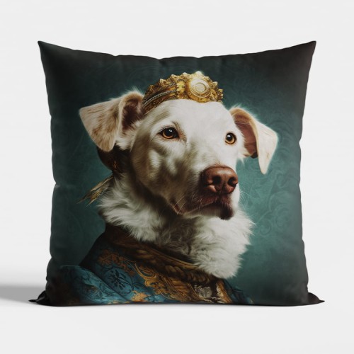Poszewka dekoracyjna VELVET 40x40 Pies Hektor