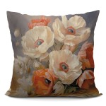 Poszewka dekoracyjna VELVET 40x40 Poppy