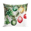 Poszewka dekoracyjna VELVET 40x40 Bombki