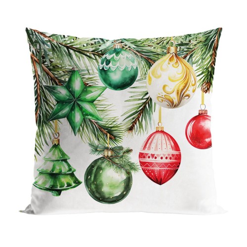 Poszewka dekoracyjna VELVET 40x40 Bombki