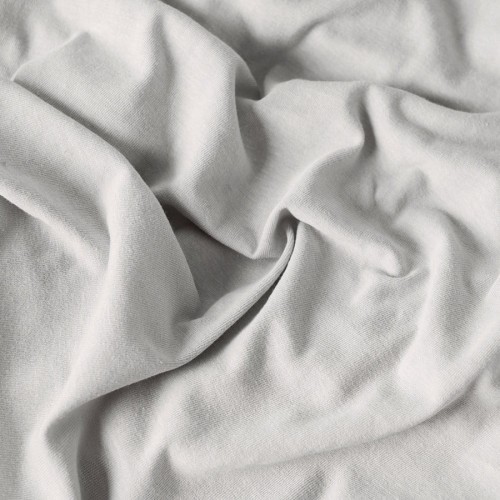 Prześcieradło jersey z gumką 90x200 Dreamy Premium Jasny szary