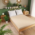 Prześcieradło jersey z gumką 120x200 Dreamy Premium Beżowy