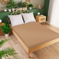 Prześcieradło jersey z gumką 220x200 Dreamy Premium Jasny brązowy